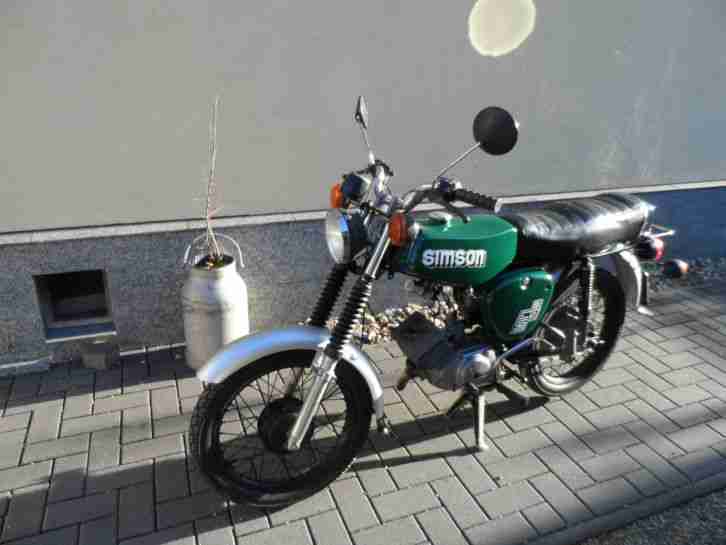 Simson S51 B 2-4 Elektronik 4 gang DDR Papiere