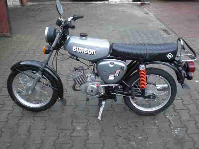 Simson S51 B 3-Gang , neue Batterie, inklusive Betriebserlaubnis