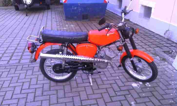 Simson S51 B, 4 Gang, Zulassung 60km/h, Moped, restauriert, BJ1983