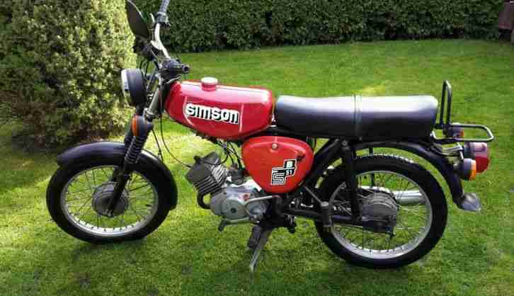 Simson S51 B 4 Gang original Zustand Bj. 1984