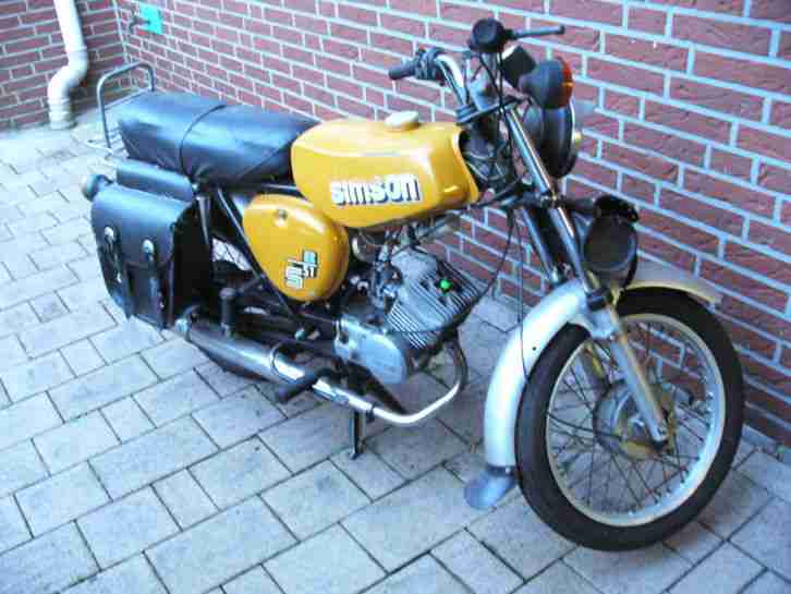 Simson S51 B mit neuer Batterie, original Lack