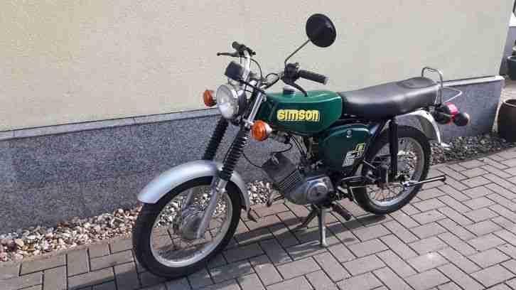 Simson S51 B2-4 Elektronik 4 gang Motor DDR