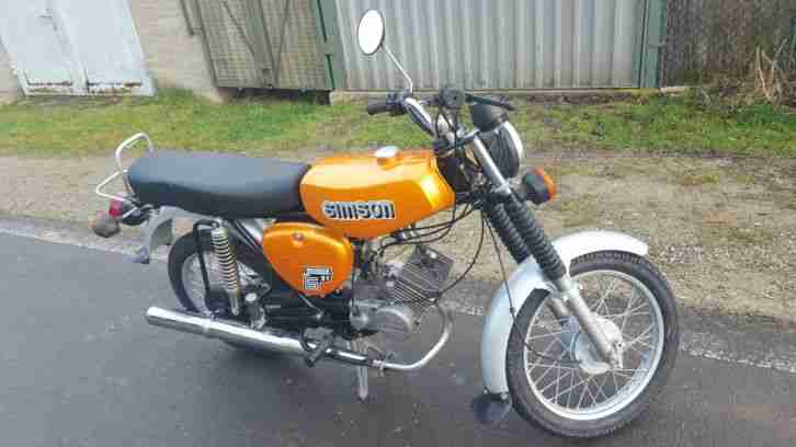 Simson S51 B2-4 Neuaufbau 2015 Bj 89 mit Papieren