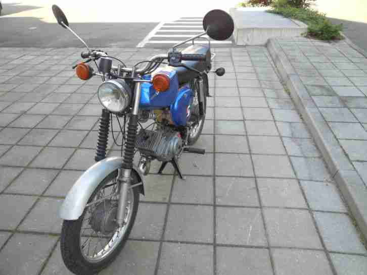 Simson S51 Baujahr 1982 Umbau auf 12 Volt / 4 Gang fahrbereit