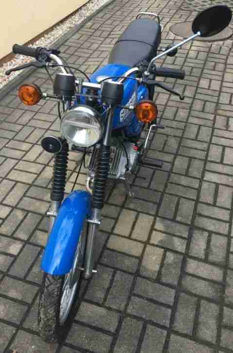 Simson S51 DDR Drehzahlmesser 12Volt Papiere und Schlüssel