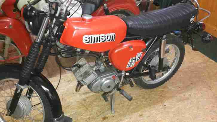 Simson S51 DDR kein S50 Schwalbe Star Garagenfund