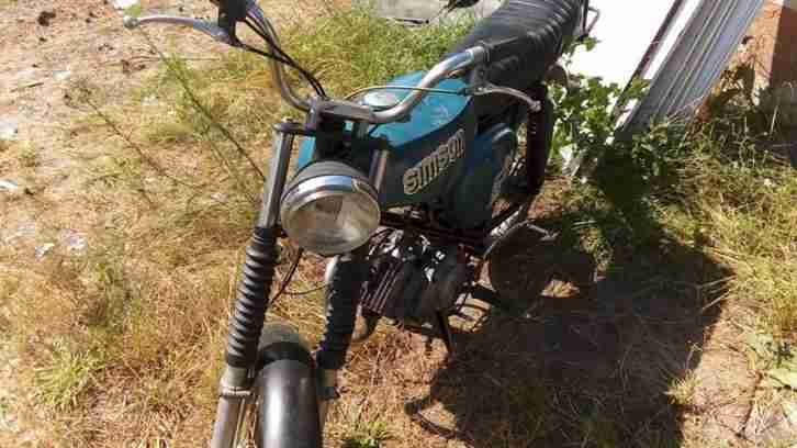 Simson S51, Defekt!!!!, gebrauchter Zustand, siehe Bilder.