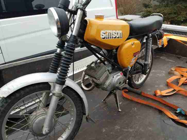 Simson S51 E4 Seltene E4 Ausführung