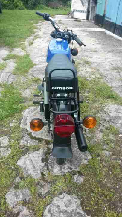 Simson S51 ELEKTRONIK 4 Gang Bj.1982 mit Betriebserlaubnis