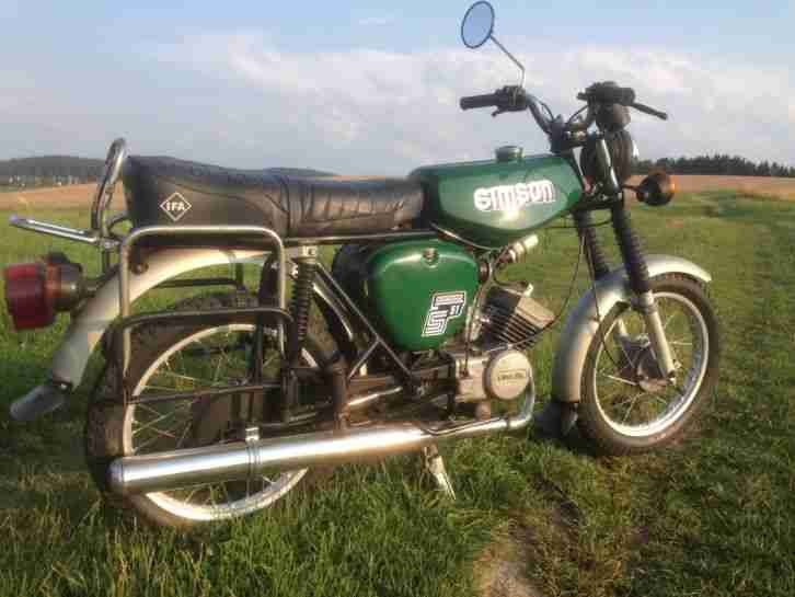 Simson S51 Elektronik 4 Gang Bj 1986 Orginal Belassen