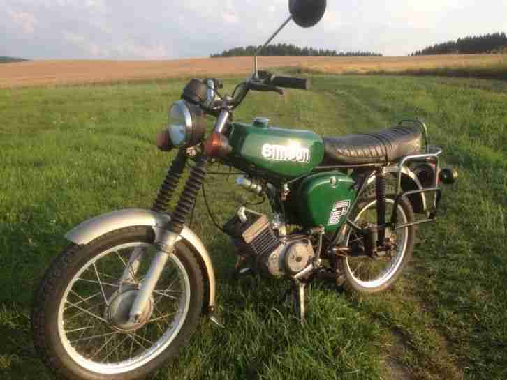 Simson S51 Elektronik 4 Gang Bj 1986 Orginal Belassen