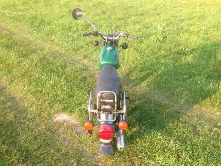 Simson S51 Elektronik 4 Gang Bj 1986 Orginal Belassen