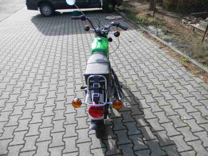 Simson S51 Enduro 1990 12Volt Elektronic 4Gang kompletter Neuaufbau Profiarbeit