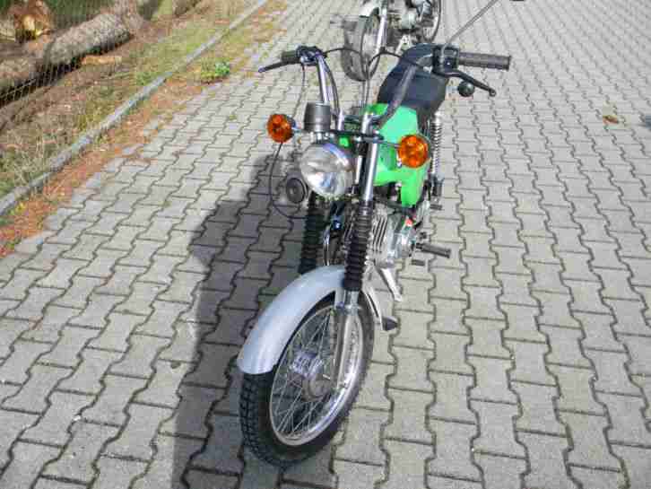Simson S51 Enduro 1990 12Volt Elektronic 4Gang kompletter Neuaufbau Profiarbeit