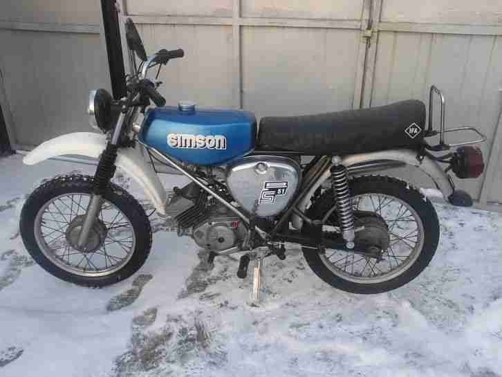 Simson S51 Enduro 4 Gang Elektrische Zündung 12 V