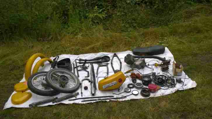 Simson S51 Enduro 4-Gang mit Papieren komplett