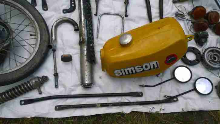 Simson S51 Enduro 4-Gang mit Papieren komplett