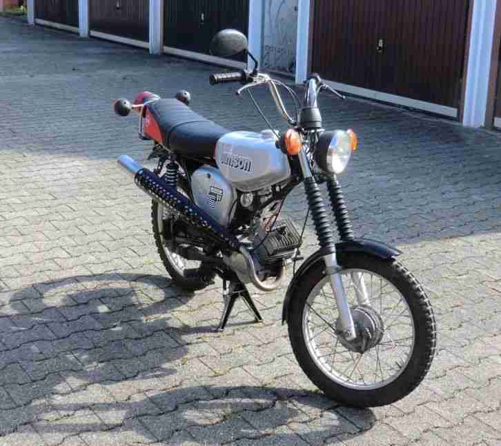 Simson S51 Enduro Bj 86, 6564 km, Silber, Neuaufbau