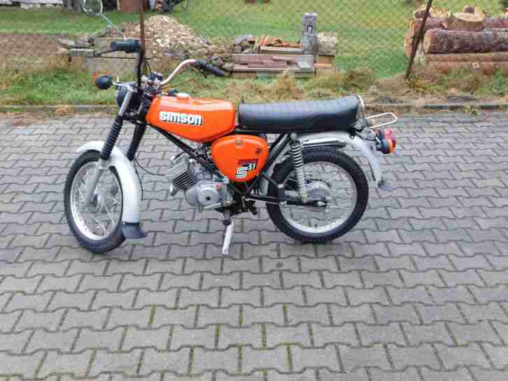 Simson S51 Enduro Elektronic, TOP restauriert, Bj. 1984 4Gang Versand kostenlos