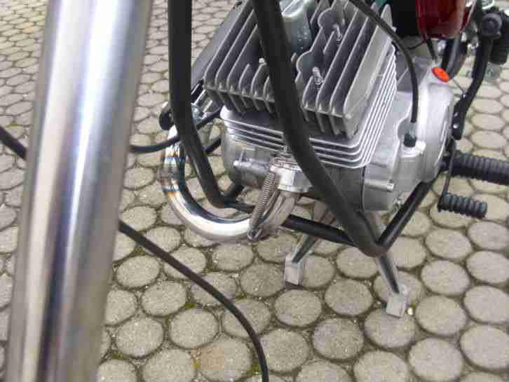 Simson S51 Lang Tuning 50m³ Sport Enduro Led Vape 12 Volt Gel Batterie DZM Top