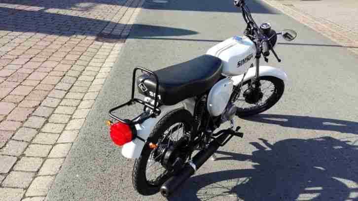 Simson S51 Moped 4 Gang Neuaufbau!!! grau/ matt schwarz