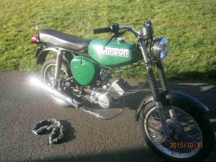 Simson S51 Moped 50ccm 12V Vape und Papieren *ANSCHAUEN*