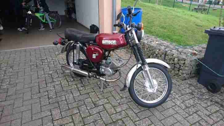 Simson S51 Moped, Bj 89