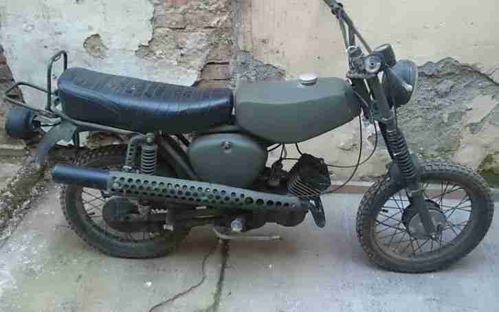 Simson S51 N Enduro mit West ABE auf S50N von 1976