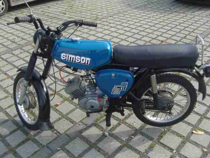S51 N Suhl Moped DDR Baujahr 1984 Voll