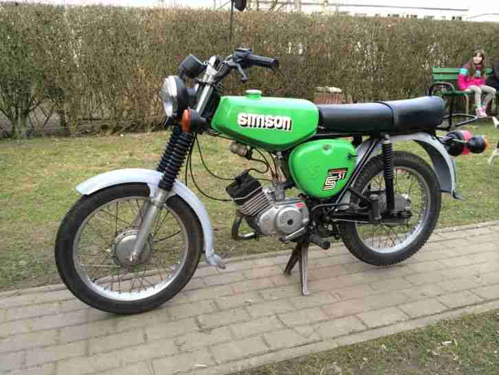 S51 S 51 Bj. 89Moped Originalzustand