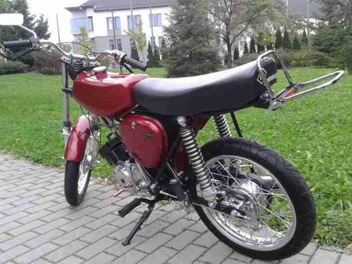 Simson S51 TUNING 80 Cm3, 5 Gang, Amal Vergasser, Sport Auspuff