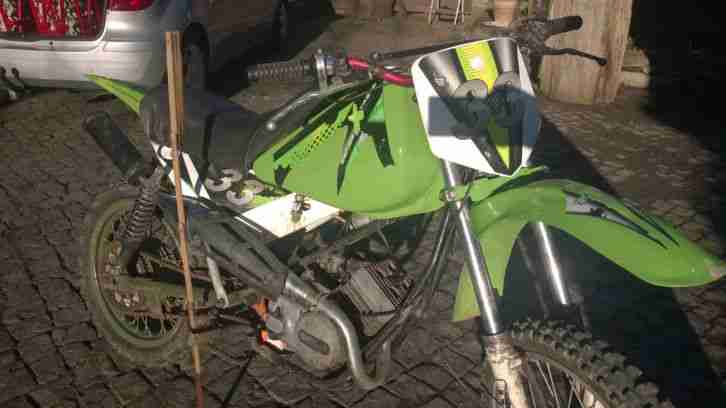 Simson S51 Vollcross 50ccm 19"/16" Enduro Cross Dirt Bike Eigenbau