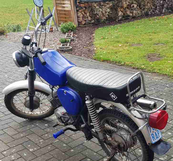 Simson S51 blau