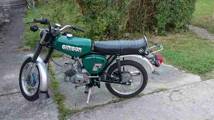 Simson S51 komplett neu aufgebaut Bj.1988