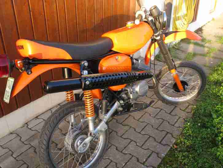 Simson S51 mit orginalen DDR Papieren , Vape-Zündung