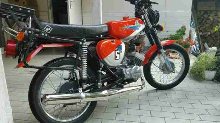 Simson S51 mit vielen Extras