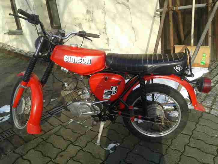 Simson S51 rot