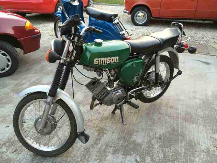 Simson S51B 3 Gang Original Zustand Bj.1986