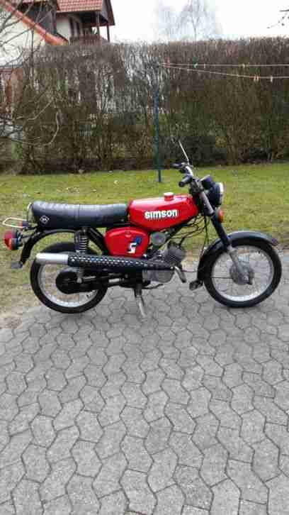 Simson S51E 4GANG Bj. 1988