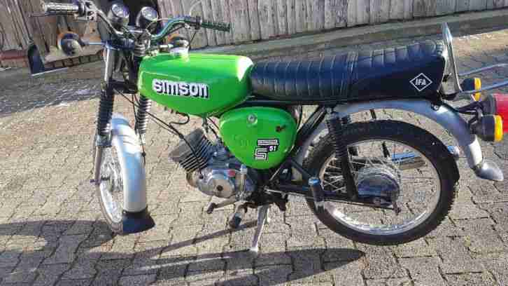 Simson S51Elektronik KBA Papiere 4 Gang Top!!!