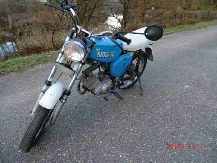 Simson S51N 4 Gang Bj. 1984 + Betriebserlaubnis / Video Ansehen