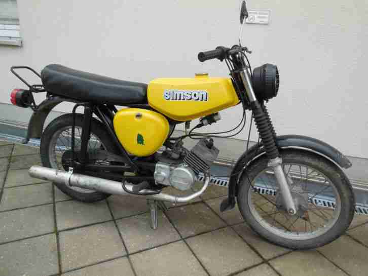 Simson S51N Baujahr 1982 gute Substanz 12 Volt / fahrbereit aus Ungarn