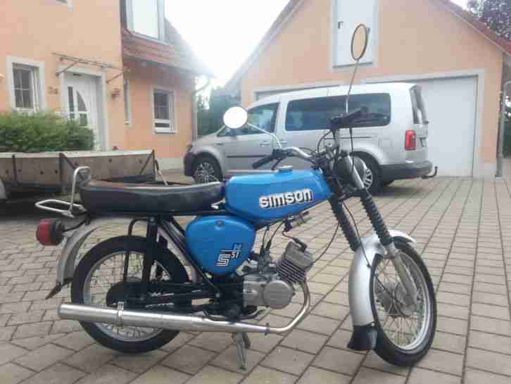 Simson S51N blau 1984