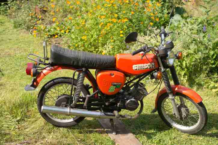 Simson S70 Comfort von 1985 mit Papieren vom Ersthalter