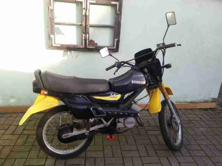 Simson S83 beta, modif. Off-road-Variante, 70 ccm, Scheibenbremsanlage