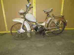 Simson SR 2 1961 absolut Original Lack Motor Patina