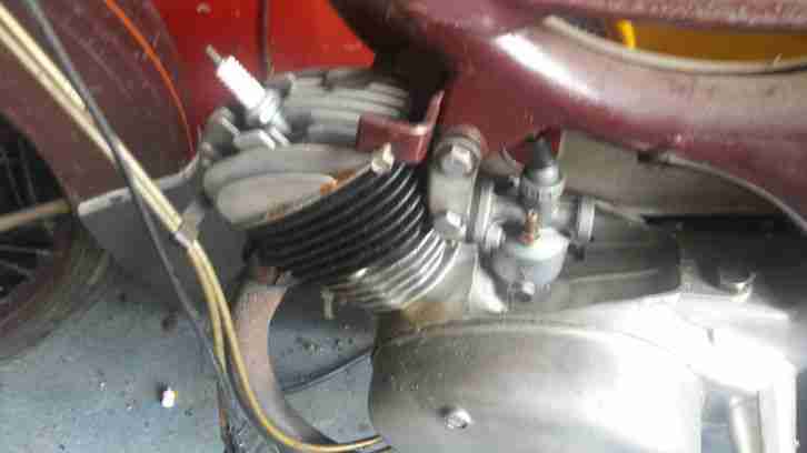 Simson SR 2 mit Papieren für Bastler