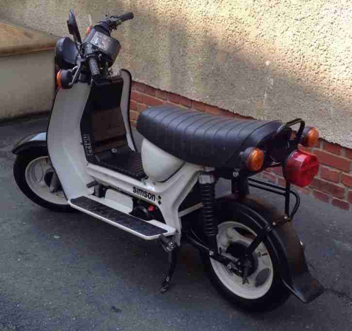 Simson SR 50 CE Roller erst 1375 Km DDR IFA
