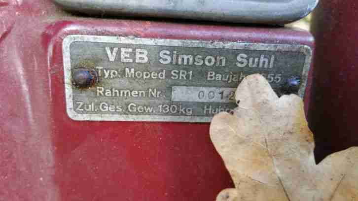 Simson SR1