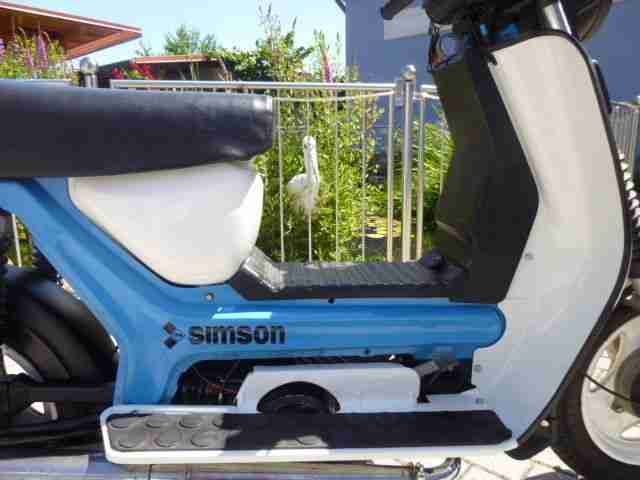 Simson SR50 Bj.1991 Originalzustand mit DDR Papieren Kick u.Elektrostart 60km/h
